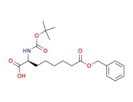 (S)-8-(benzyloxy)-2-(tert-butoxycarbonylamino)-suberic acid