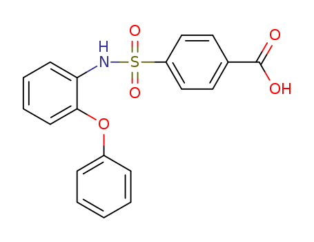 4-(2-phenoxy-phenylsulfamoyl)-benzoic acid