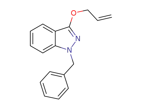 Molecular Structure of 25854-83-5 (1-BENZYL-3-PROPENYLOXY-1H-INDAZOLE)