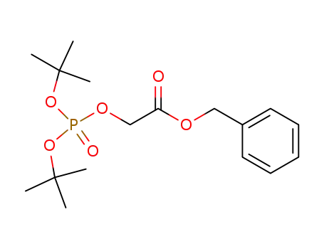 (benzyloxycarbonyl)methyl di-tert-butyl phosphate