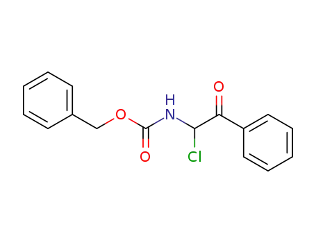 Molecular Structure of 54167-78-1 (benzyl 1-chloro-2-oxo-2-phenylethylcarbamate)