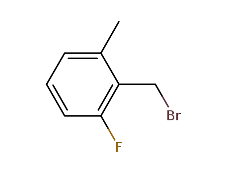 Molecular Structure of 886502-18-7 (2-FLUORO-6-METHYLBENZYLBROMIDE)
