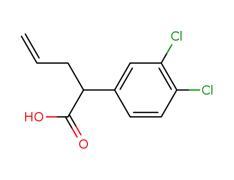 2-(S)-(3,4-dichloro-phenyl)-4-pentenoic acid