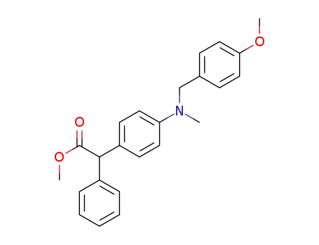 methyl 2-(4-(4-methoxybenzyl(methyl)amino)phenyl)-2-phenylacetate