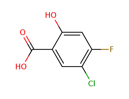 5-chloro-4-fluoro-2-hydroxybenzoic acid