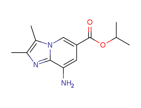 Imidazo[1,2-a]pyridine-6-carboxylic acid, 8-amino-2,3-dimethyl-,  1-methylethyl ester