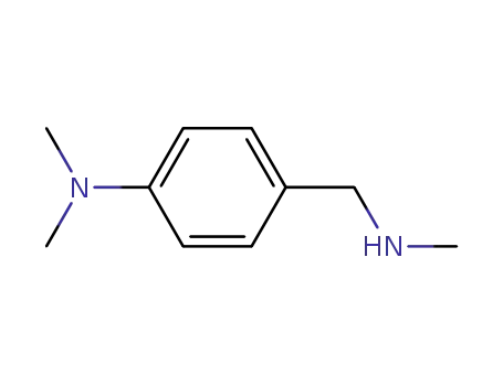 Molecular Structure of 83671-43-6 (N-methyl-4-(N,N-dimethylamino)benzylamine)