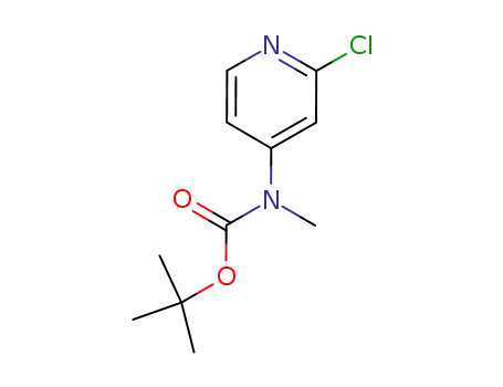 CarbaMic acid, (2-클로로-4-피리디닐)메틸-, 1,1-디메틸에틸 에스테르(9CI)