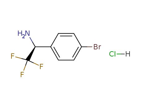 SAGECHEM/(S)-1-(4-Bromophenyl)-2,2,2-trifluoroethanamine hydrochloride