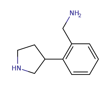 Benzenemethanamine, 2-(3-pyrrolidinyl)-