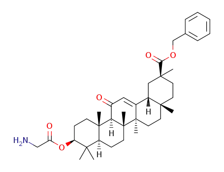benzyl 3β-(glycyloxy)-11-oxo-olean-12-en-30-oate
