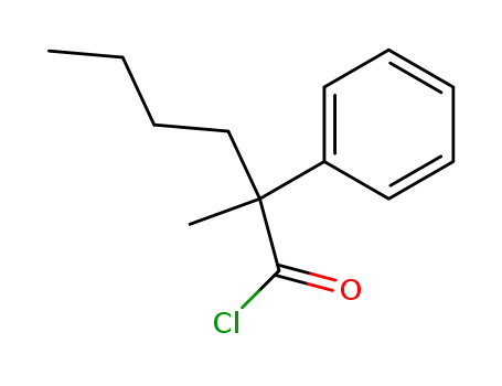 2-methyl-2-phenyl-hexanoyl chloride