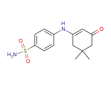 4-(5,5-dimethyl-3-oxo-cyclohex-1-enylamino)benzenesulfonamide