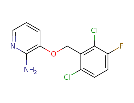 3-[(2,6-dichloro-3-fluorophenyl)methoxy]pyridin-2-amine