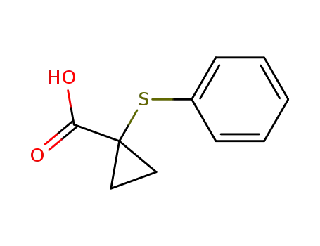 1-(phenylthio)cyclopropanecarboxylic acid