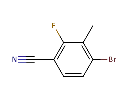 4-브로모-2-플루오로-3-메틸벤조니트릴