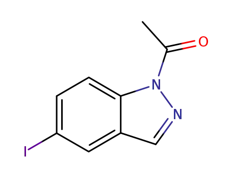 1H-Indazole, 1-acetyl-5-iodo-