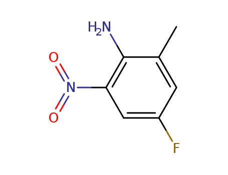 Benzenamine,4-fluoro-2-methyl-6-nitro-