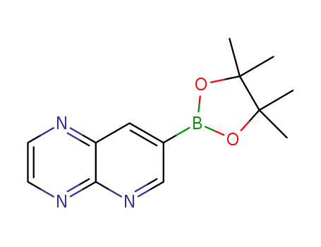 Molecular Structure of 1210047-44-1 (Pyrido[2,3-b]pyrazin-7-ylboronic acid pinacol ester)