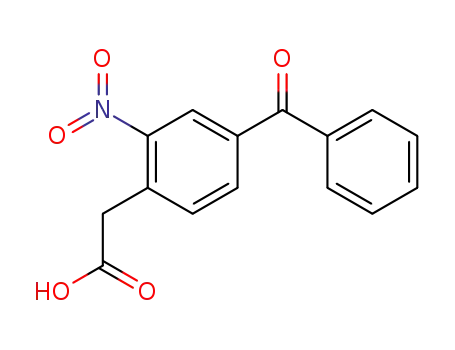 Benzeneacetic acid, 4-benzoyl-2-nitro-