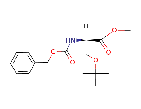 Molecular Structure of 93204-37-6 (Z-D-SER(TBU)-OME)