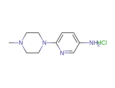 6-(4-methyl-1-piperazinyl)-3-pyridinamine hydrochloride