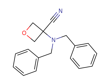 3-(Dibenzylamino)oxetane-3-carbonitrile 1021393-00-9