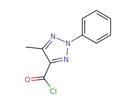 2H-1,2,3-Triazole-4-carbonylchloride, 5-methyl-2-phenyl-