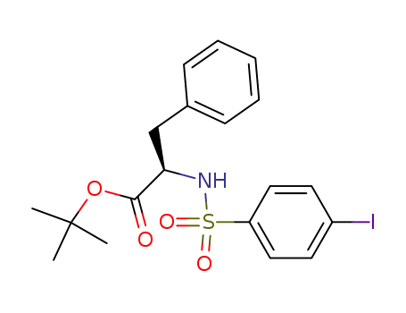 D-Phenylalanine, N-[(4-iodophenyl)sulfonyl]-, 1,1-dimethylethyl ester