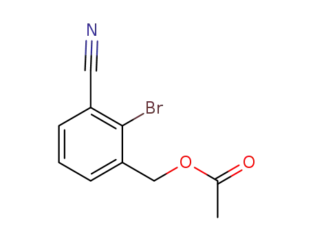 2-bromo-3-cyanobenzyl acetate
