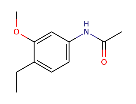 Molecular Structure of 947691-60-3 (N-(4-ethyl-3-methoxyphenyl)acetamide)