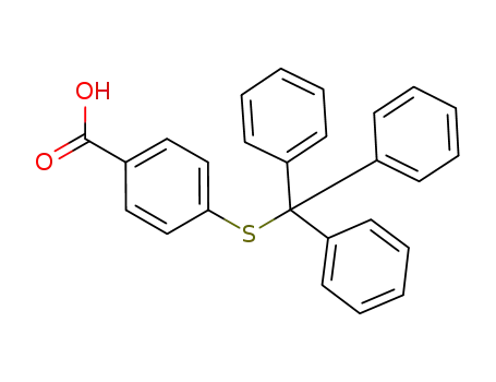 4-((triphenylmethyl)thio)benzoic acid