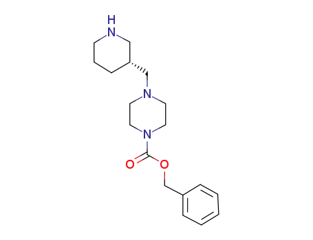 benzyl 4-[(3R)-piperidin-3-ylmethyl]piperazine-1-carboxylate