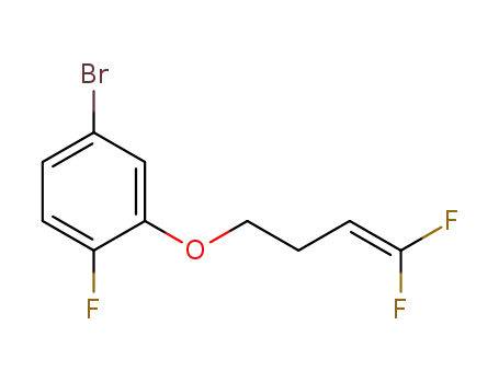 4-bromo-2-(4,4-difluorobut-3-enyloxy)-1-fluorobenzene
