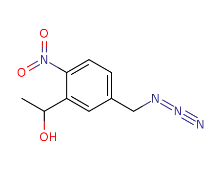 1-(5-(azidomethyl)-2-nitrophenyl)ethanol