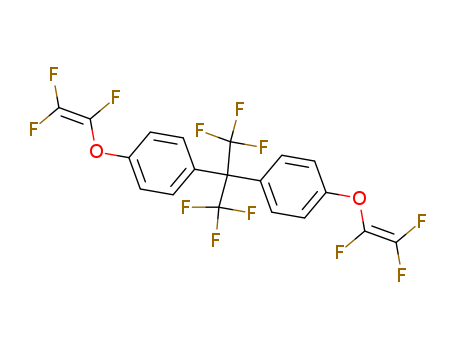 Benzene,1,1'-[2,2,2-trifluoro-1-(trifluoromethyl)ethylidene]bis[4-[(1,2,2-trifluoroethenyl)oxy]-