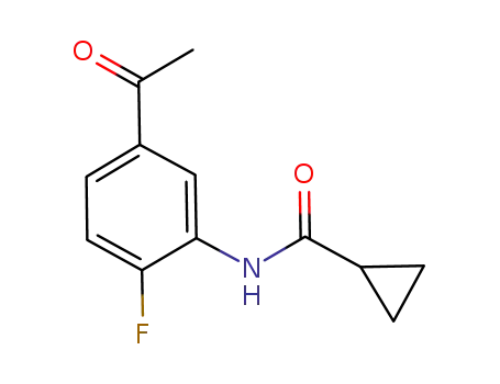 N-(5-acetyl-2-fluorophenyl)cyclopropanecarboxamide
