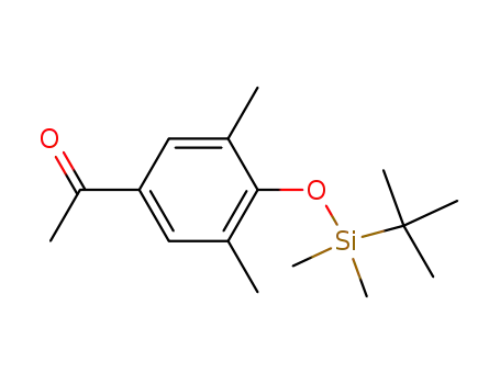 1-(4-(tert-butyldimethylsilyloxy)-3,5-dimethylphenyl)ethanone