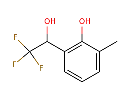 2-methyl-6-(2,2,2-trifluoro-1-hydroxyethyl)phenol