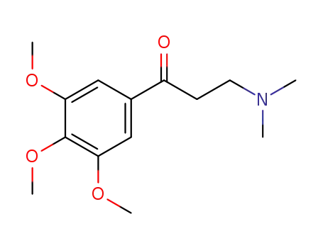 1-Propanone, 3-(dimethylamino)-1-(3,4,5-trimethoxyphenyl)-