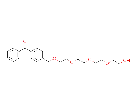 Molecular Structure of 244254-30-6 ((4-(13-hydroxy-2,5,8,11-tetraoxatridecyl)phenyl)(phenyl)methanone)
