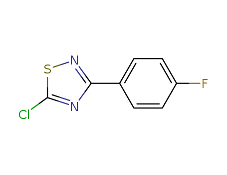 5-Chloro-3-(4-fluoro-phenyl)-[1,2,4]thiadiazole