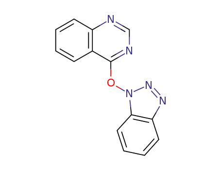 Molecular Structure of 897930-10-8 (4-(1H-benzo[d][1,2,3]triazol-1-yloxy)quinazoline)