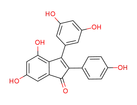 C<sub>21</sub>H<sub>14</sub>O<sub>6</sub>