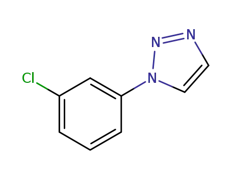 Molecular Structure of 85862-60-8 (1-(3-chlorophenyl)-1H-1,2,3-triazole)