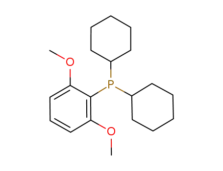 Molecular Structure of 1070663-82-9 (dicyclohexyl(2',6'-dimethoxy-[1,1'-biphenyl]-2-yl)phosphine)