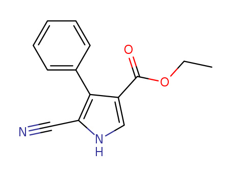 3-CARBETHOXY-4-PHENYL-5-CYANOPYRROLE