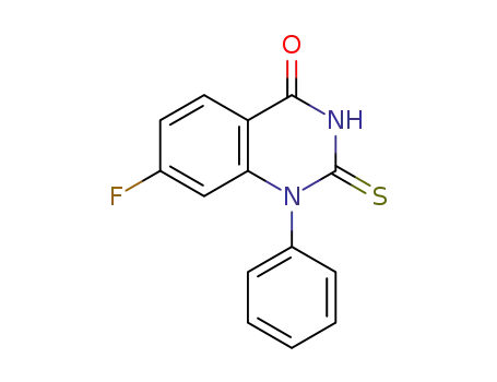 7-fluoro-1-phenyl-2-thioxo-2,3-dihydroquinazolin-4(1H)-one