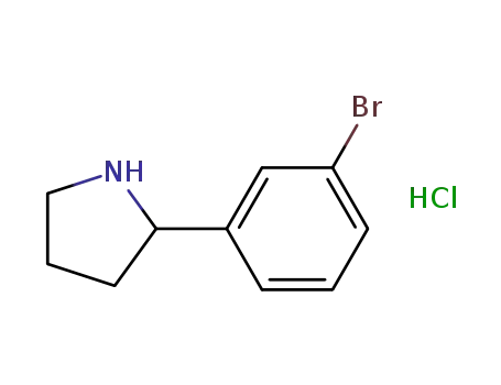 2-(3-BROMO-PHENYL)-PYRROLIDINE HYDROCHLORIDE
