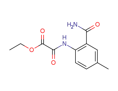 ethyl ((2-(aminocarbonyl)-4-methylphenyl)amino)(oxo)acetate